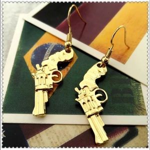 Stylish Golden Earrings